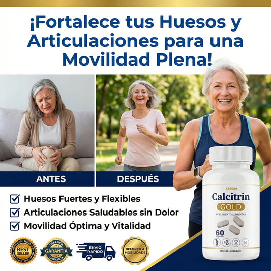 Calcitrin Gold — Tratamiento completo para ciática, artritis y dolor articular